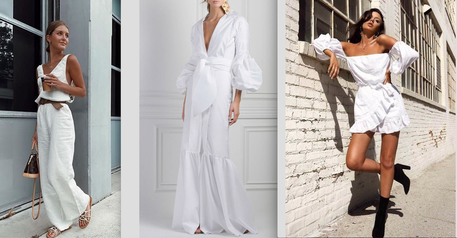 perfect white summer dresses