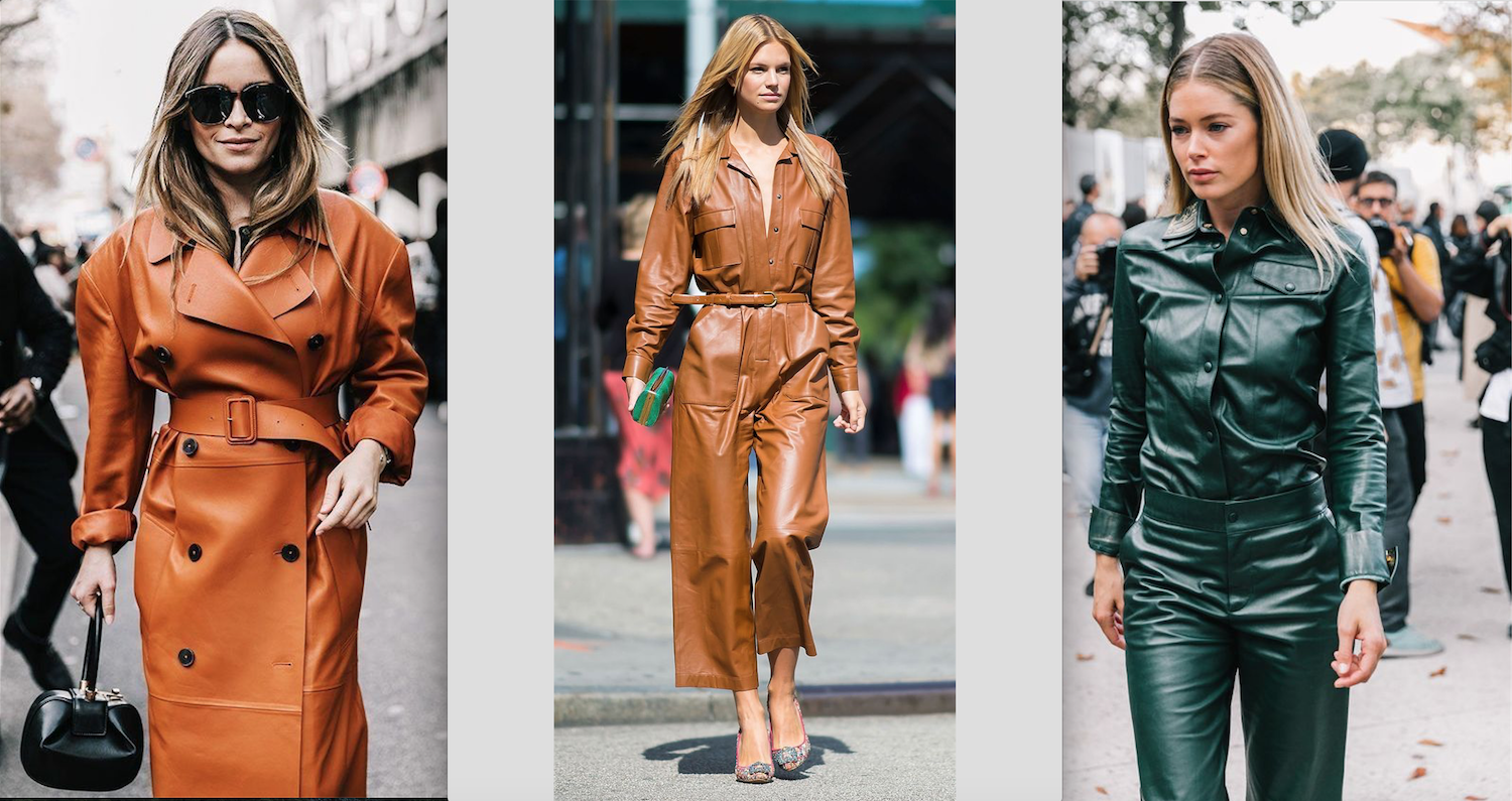 How to wear leather